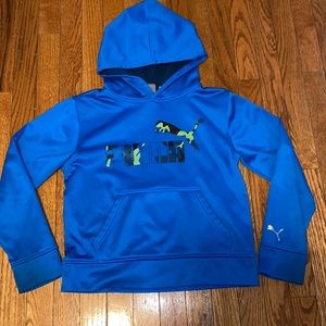 Puma Hooded Sweatshirt Boys Size M10/12